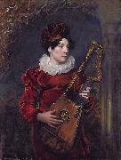 George Henry Harlow Kitty Stephens, later Countess of Essex Spain oil painting artist